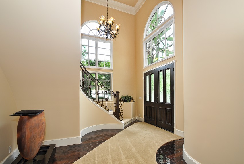 3 Foyer stairs front door